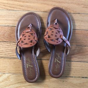 Tory Burch-inspired sandals